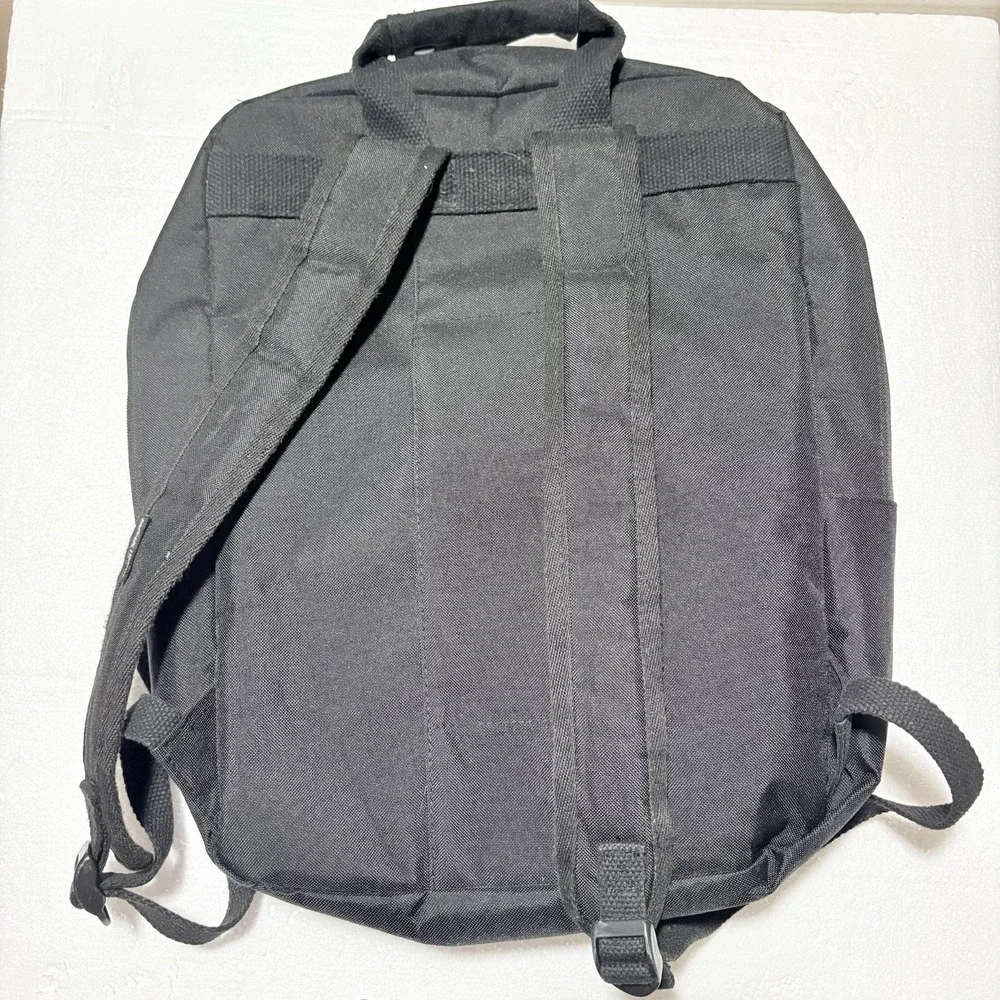 Lefrik Daily 15  Laptop Backpack Black RPET Recycled Travel Work School Bag